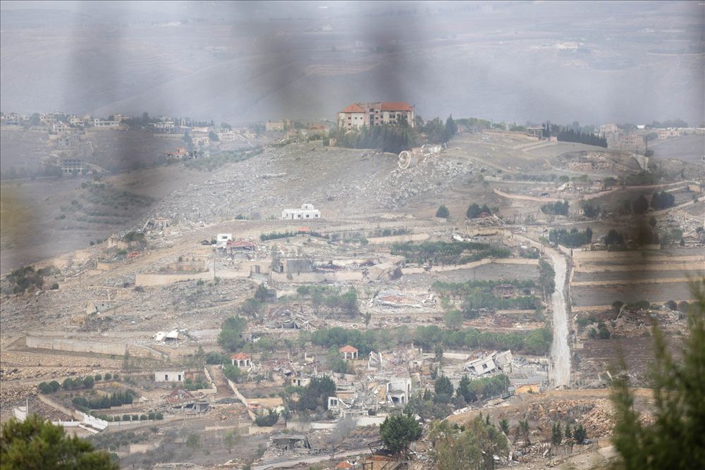נוף גבול הצפון מבעד לגדר